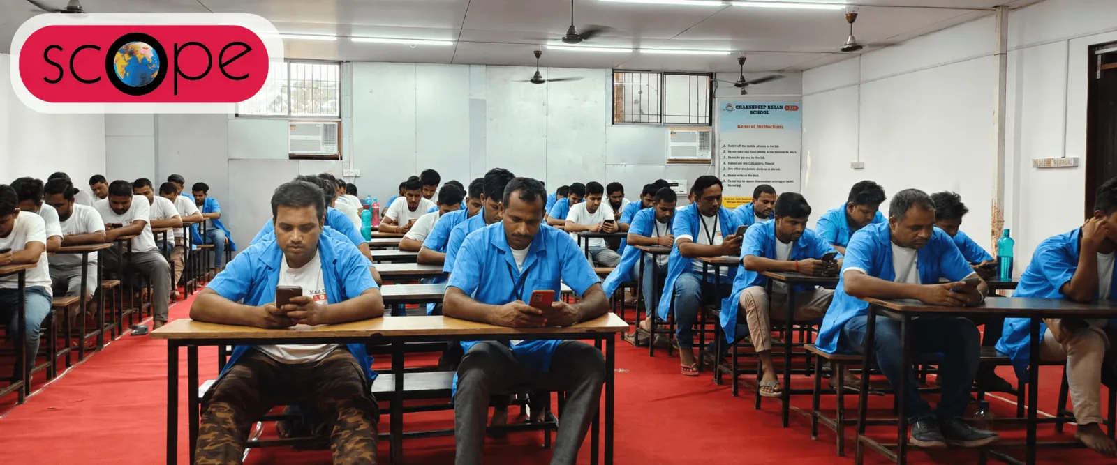 Online Exam via Mobile App
